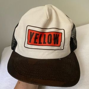 2/$20 Vintage Yellow‎ Trucker Hat